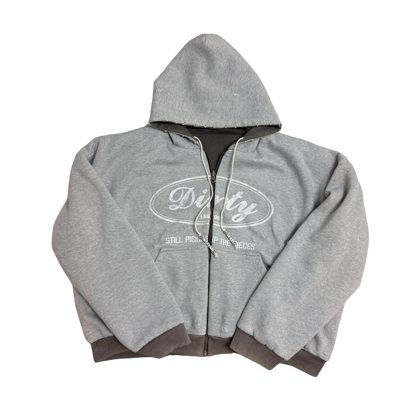 DIRTY Grey Reversible Zipup