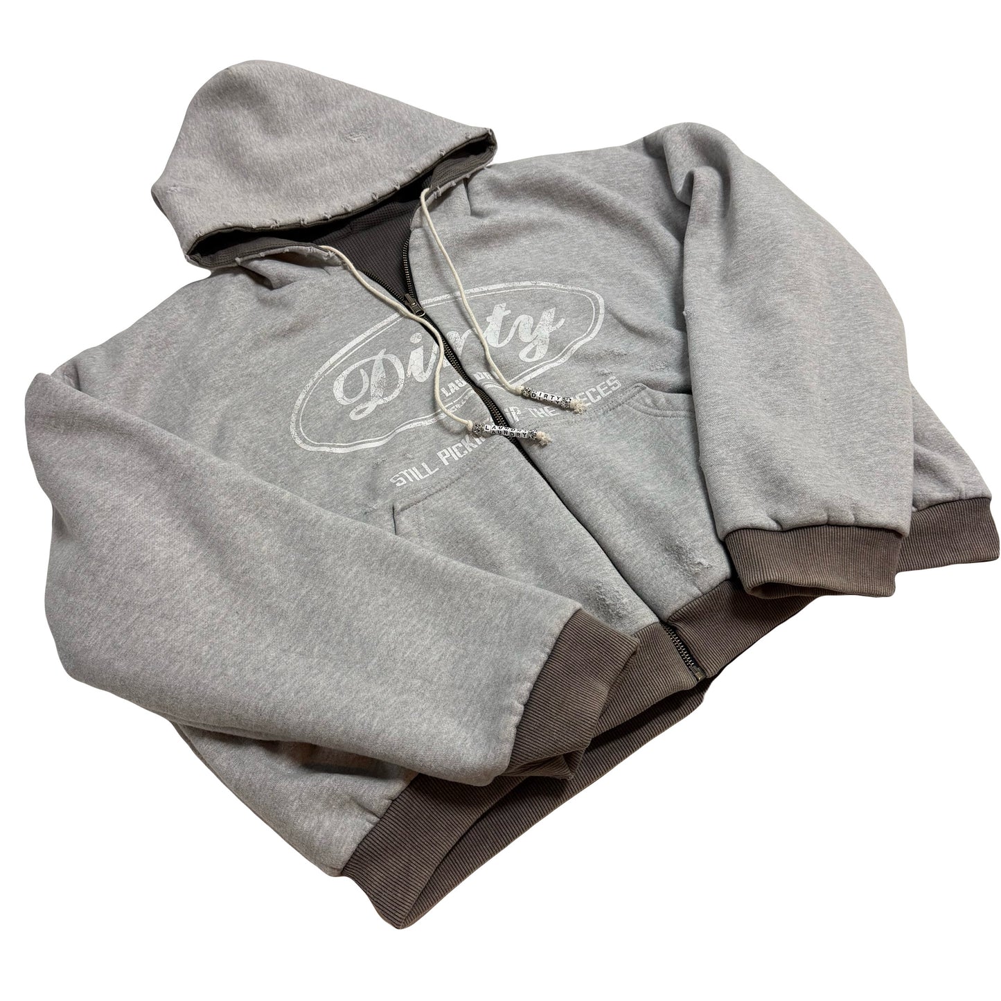 DIRTY Grey Reversible Zipup