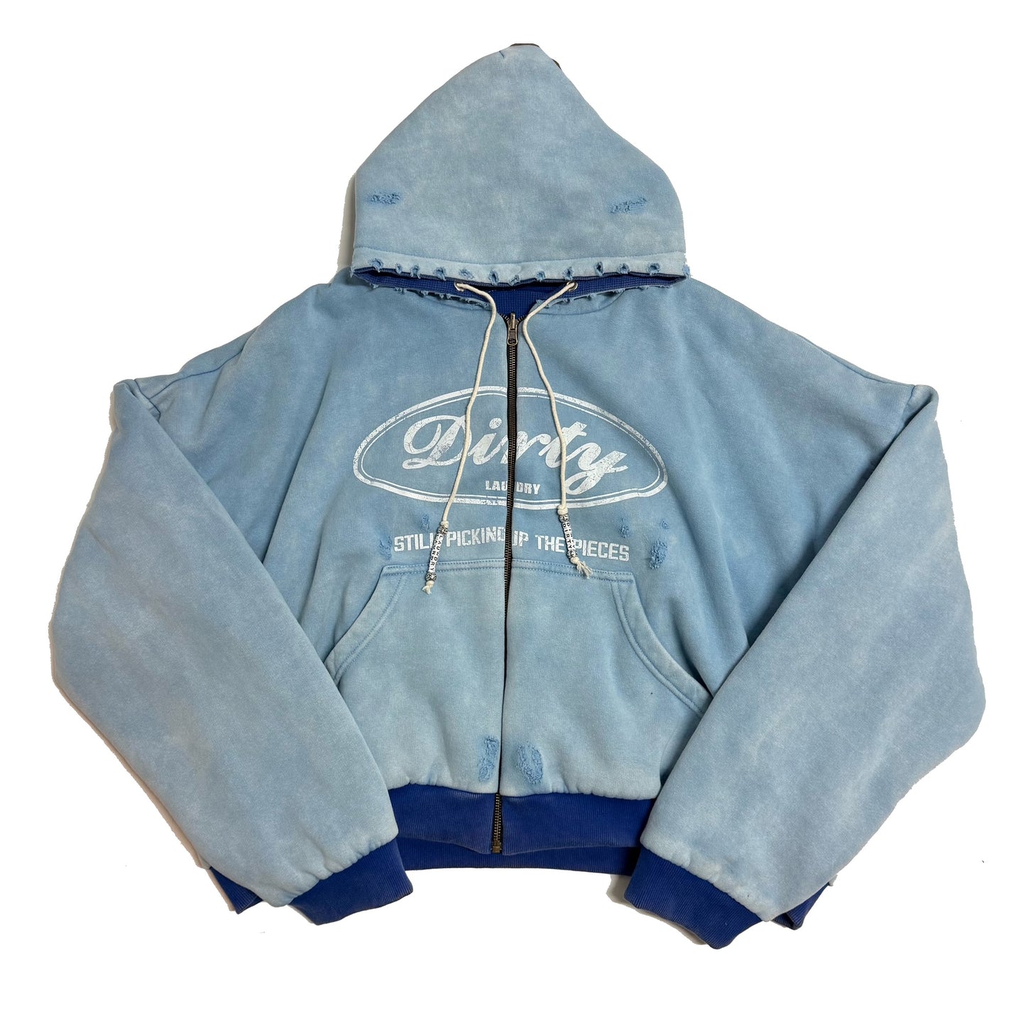 DIRTY Blue Reversible Zipup