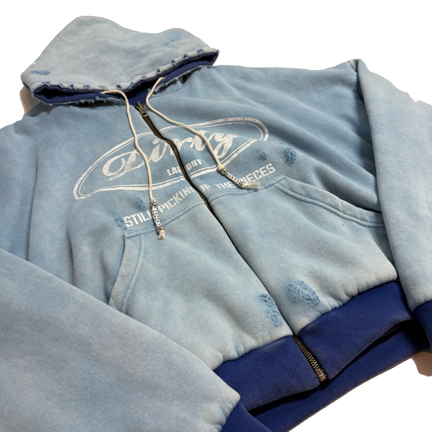 DIRTY Blue Reversible Zipup
