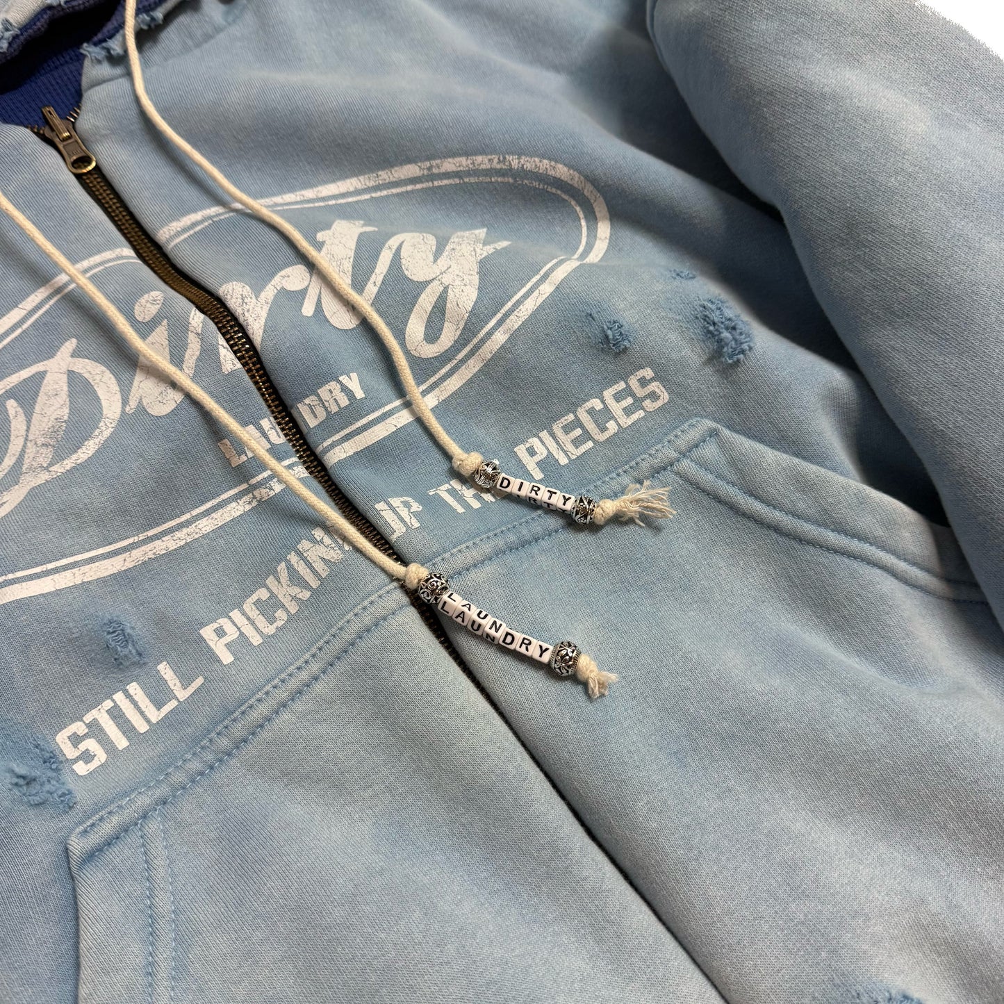 DIRTY Blue Reversible Zipup