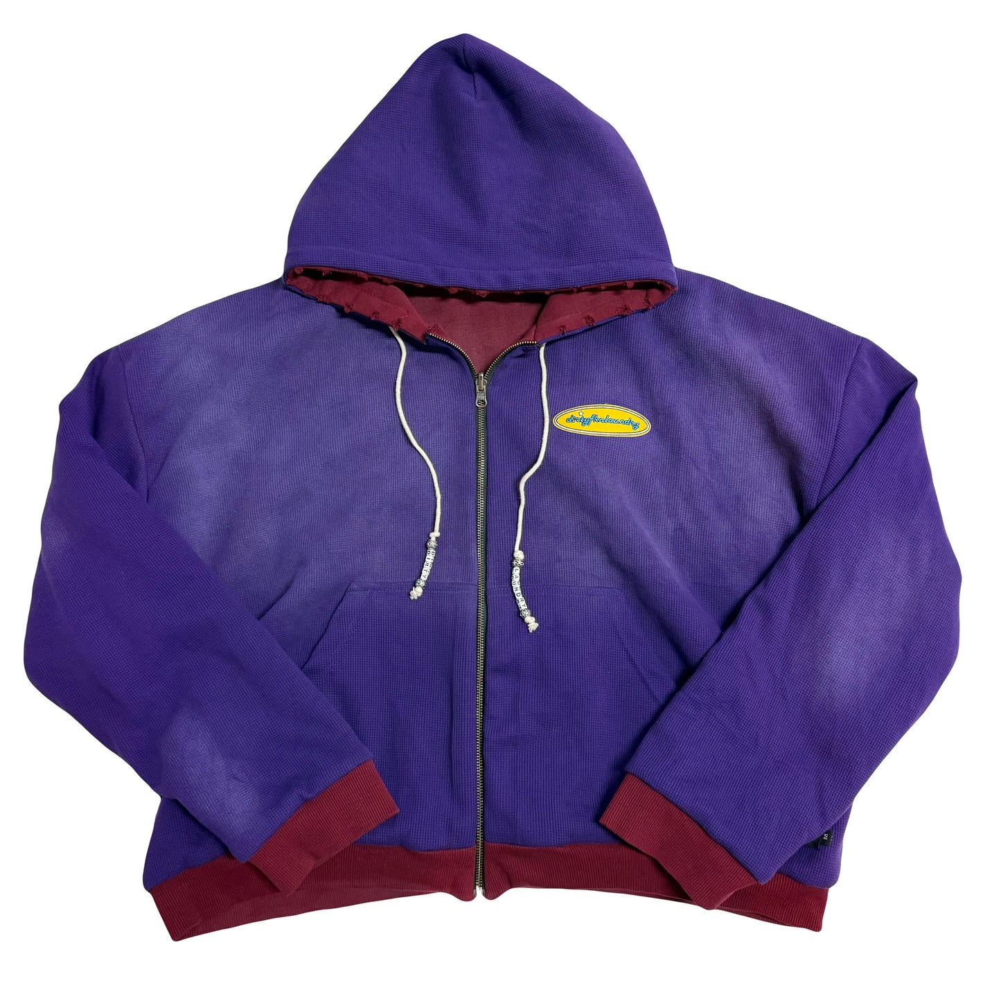 DIRTY Maroon Reversible Zipup